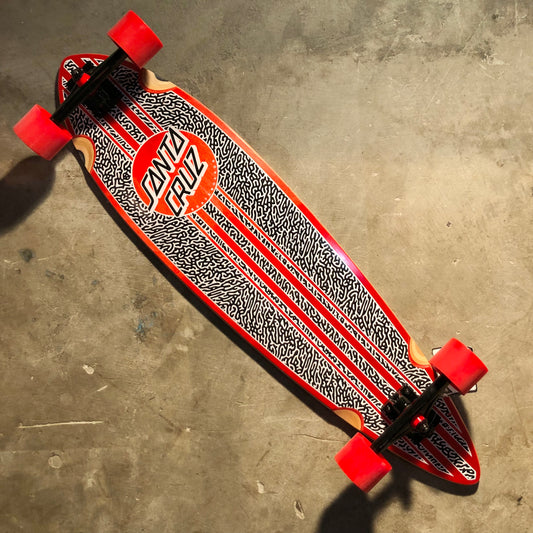 Santa Cruz - Amoeba Dot Pintail Cruiser Complete - 9.58"