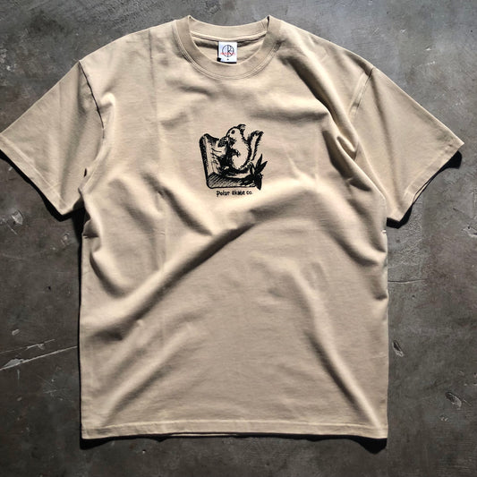 Polar Skate Co. - Burnside 2084 Tee - Sand