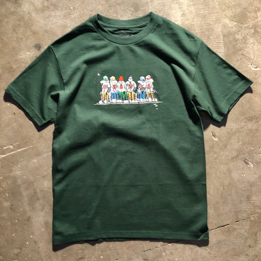 Bronze 56K - Dog Gang T-Shirt - Forest Green