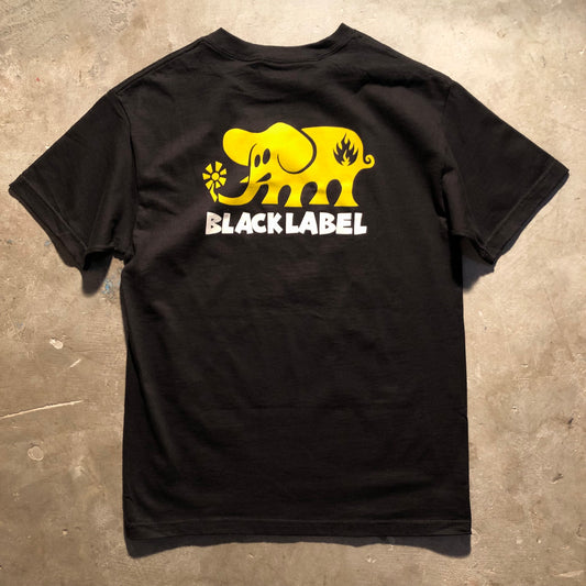 Black Label Skateboards - Classic Elephant Tee - Black