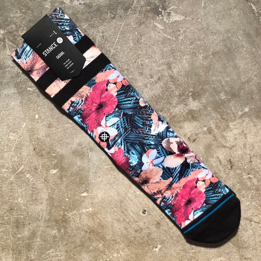 Stance Socks - Kona Town Crew Sock - Multi - Size Large