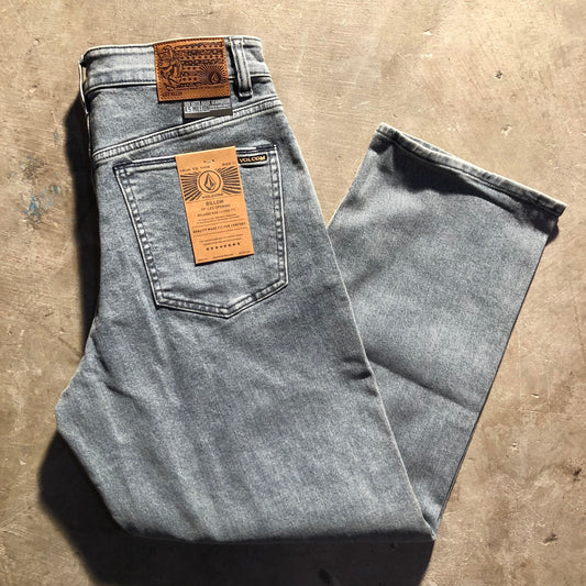 Volcom - Billow Loose Fit Denim Jean - Ash Blue