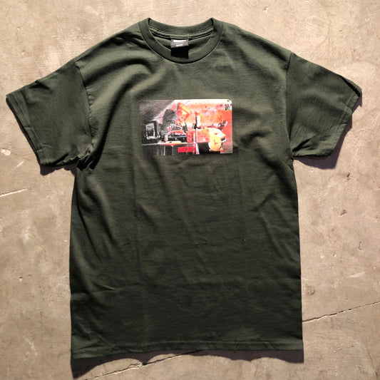 Hockey - DJ Baghead Tee - Dark Green