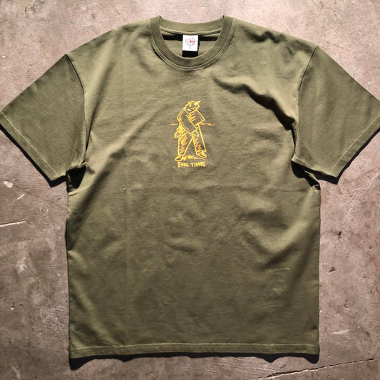 Polar Skate Co. - Evol Times Tee - Army Green