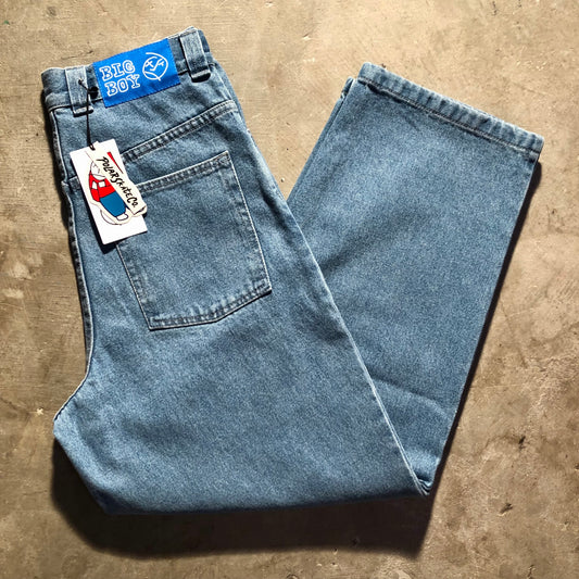 Polar Skate Co. - Big Boy Denim Pant - Mid Blue