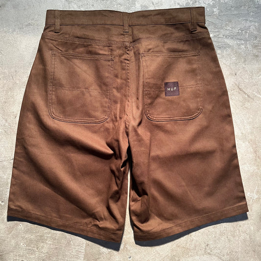 HUF - Double Knee Work Short - Brown