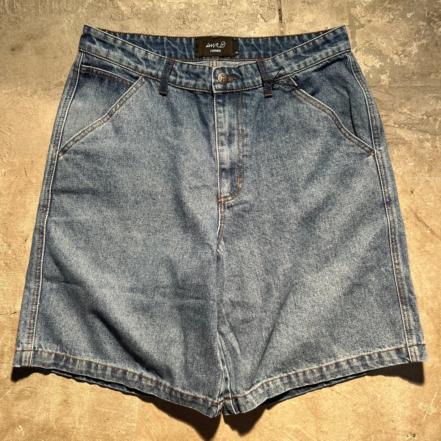 Former - Dane Reynolds Halo Denim Short - Worn Blue