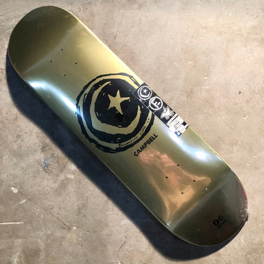 Foundation Skateboards - Aidan Campbell Gold Star & Moon Deck - 8.38"