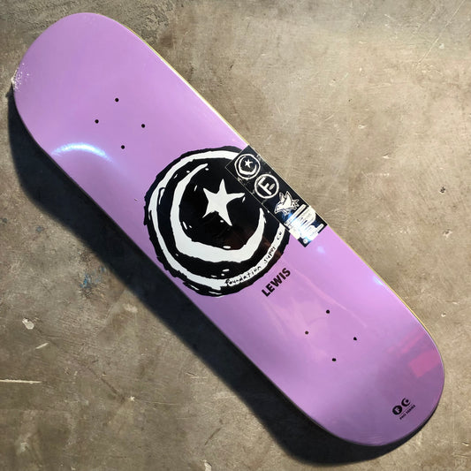 Foundation Skateboards - Julian Lewis Violet Star & Moon Deck - 8.5"