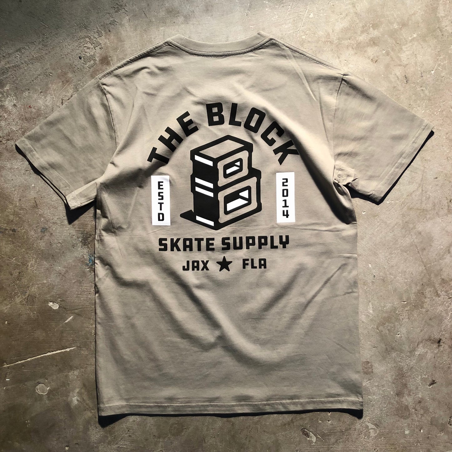 Block - Another Roots Logo T-Shirt - Sage