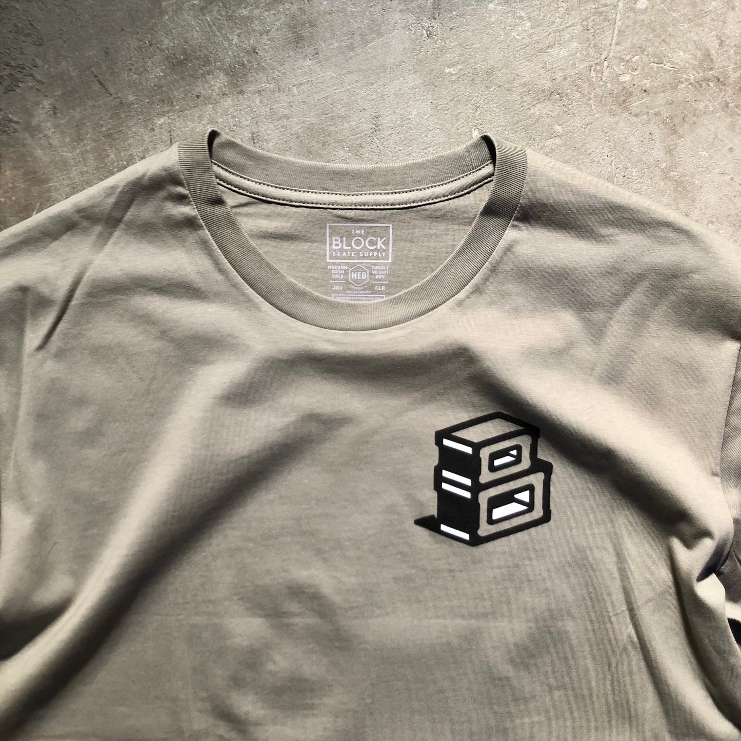 Block - Another Roots Logo T-Shirt - Sage