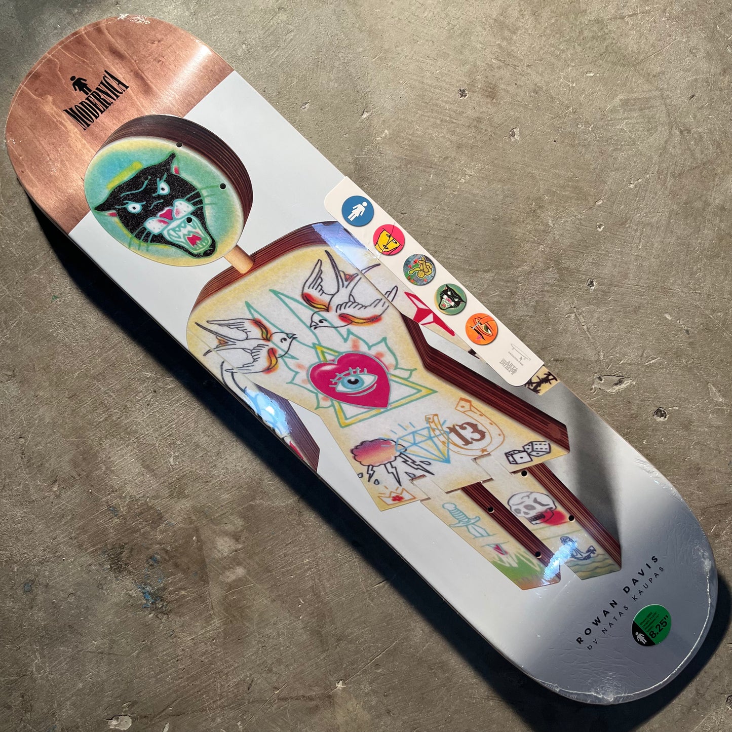 Girl Skateboards - Davis Modernica Deck - 8.25"