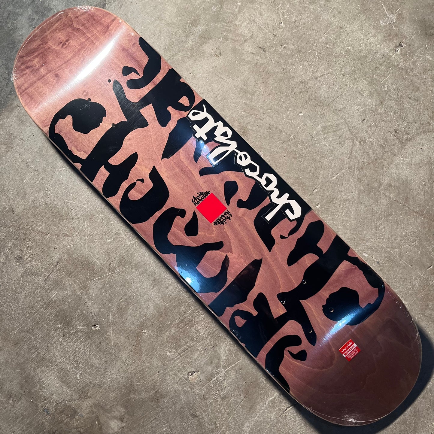 Chocolate Skateboards - Roberts Ink Blot Deck - 8.25"