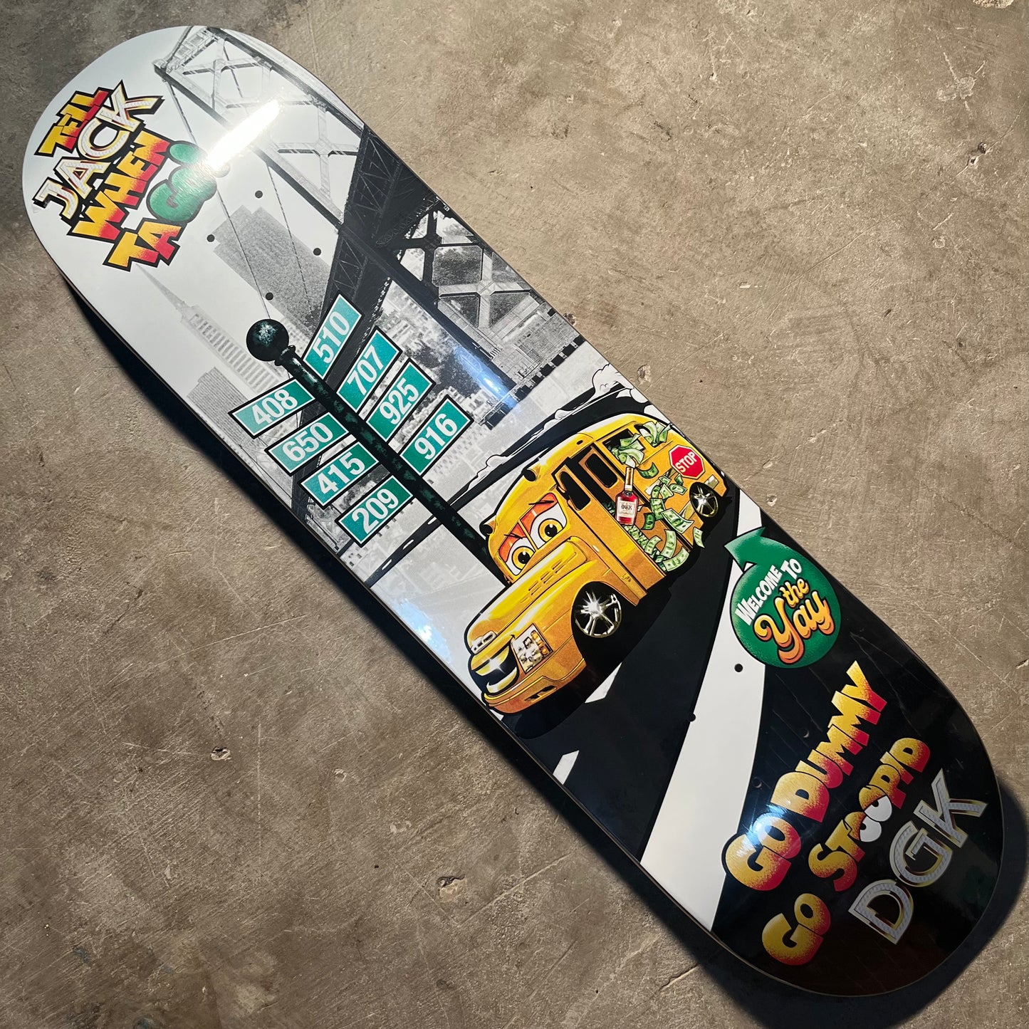 DGK - Thizz Curtain Deck - 8.25"