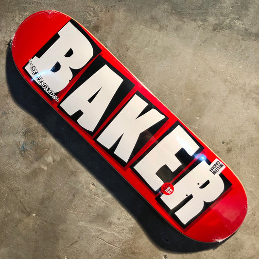 Baker Skateboards - Brand Logo Deck - 8.25" White