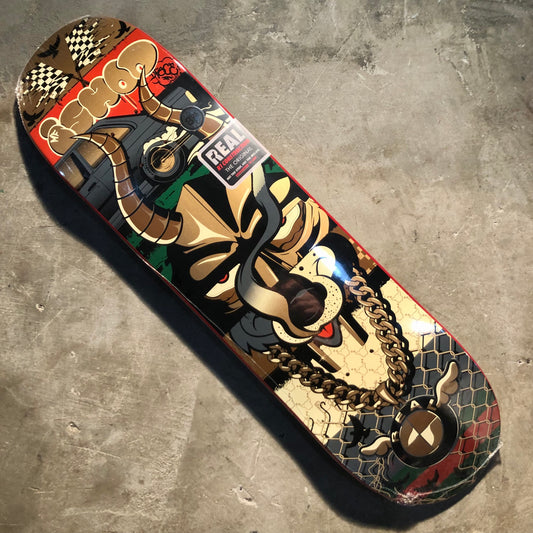 REAL Skateboards - Ishod Wair D*Face Deck - 8.25"