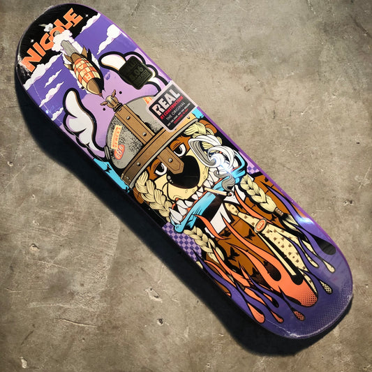 REAL Skateboards - Nicole Hause D*Face Deck - 8.06"