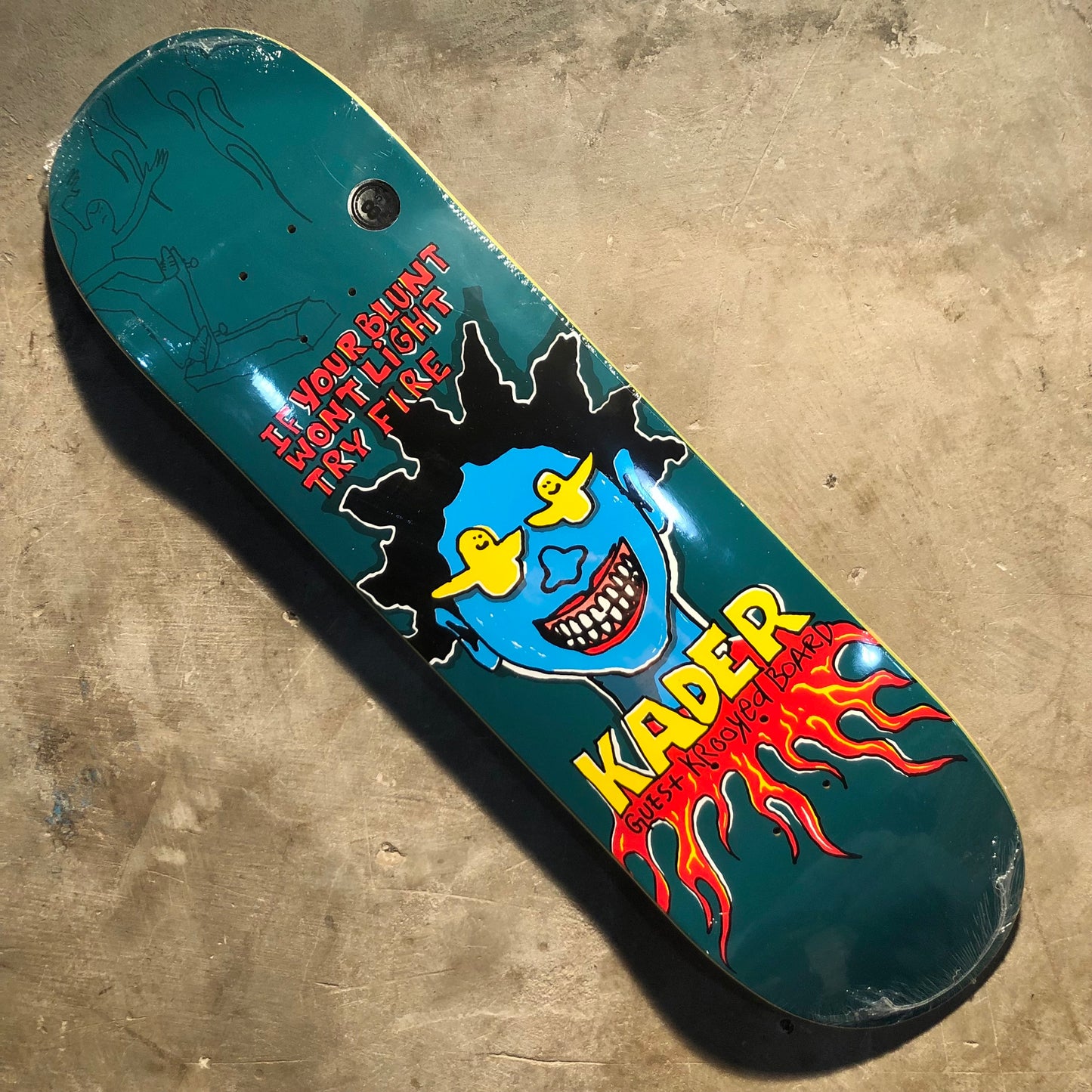 Krooked Skateboards - Kader Sylla Guest Model Deck - 8.5"