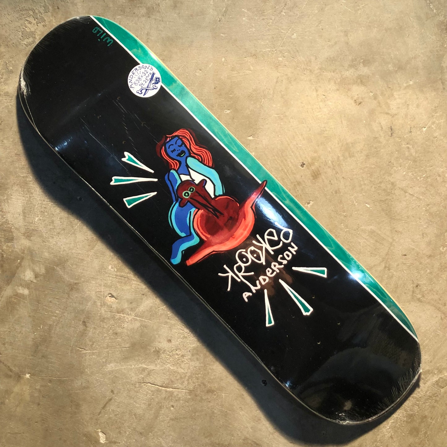 Krooked Skateboards - Manderson Sea Bird Deck - 8.38"