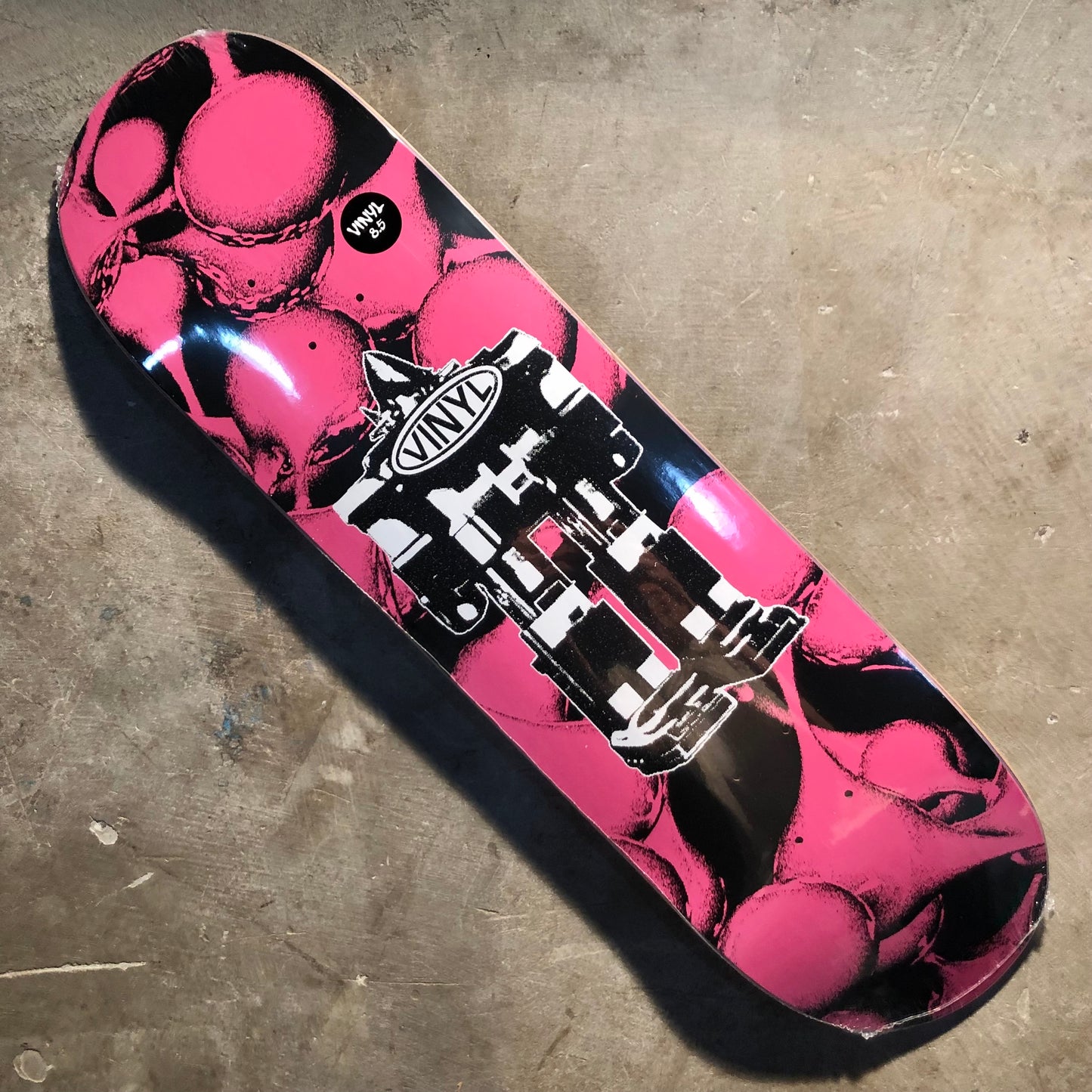 Vinyl Skateboards - Robot Deck - 8.5"