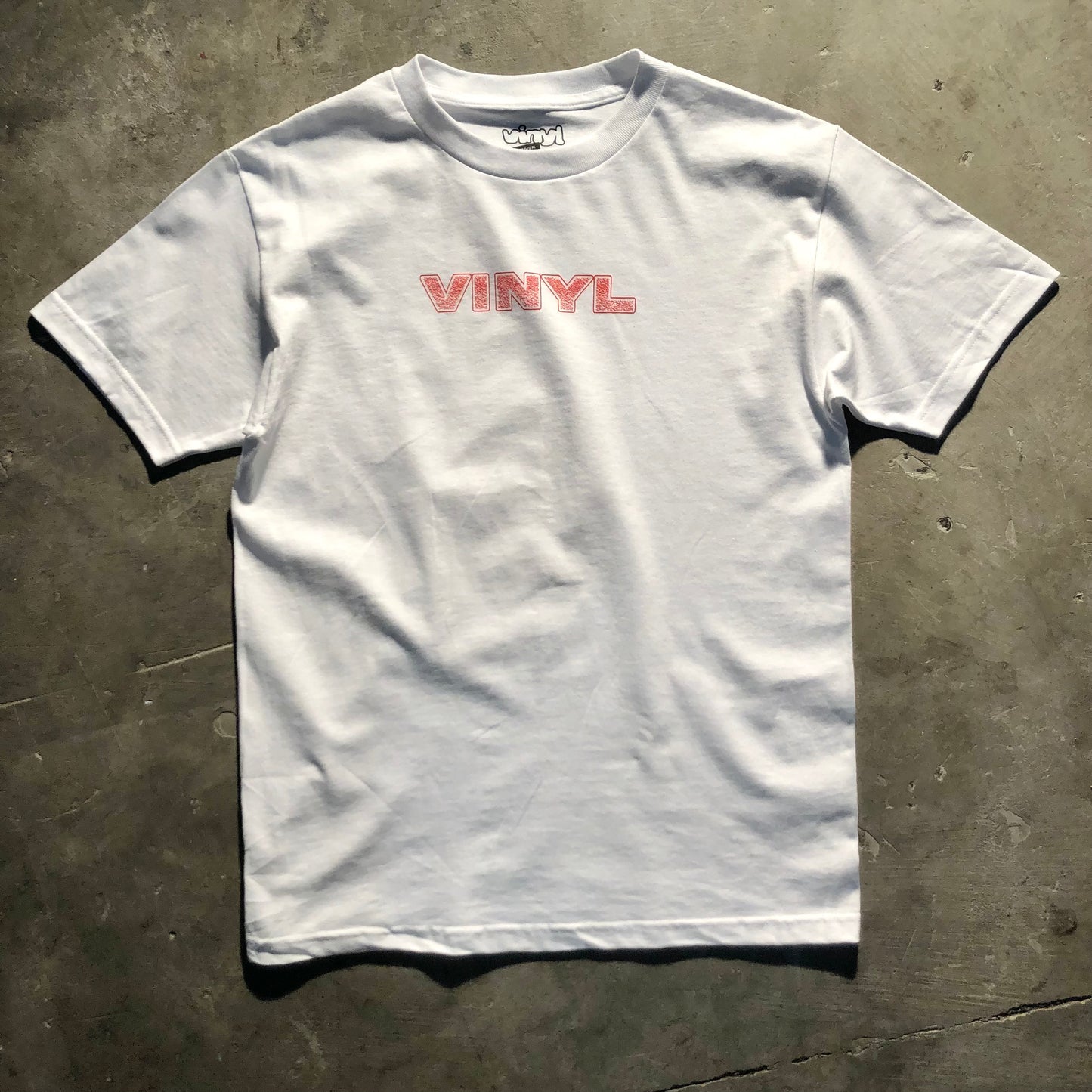 Vinyl Skateboards - Static Tee - White