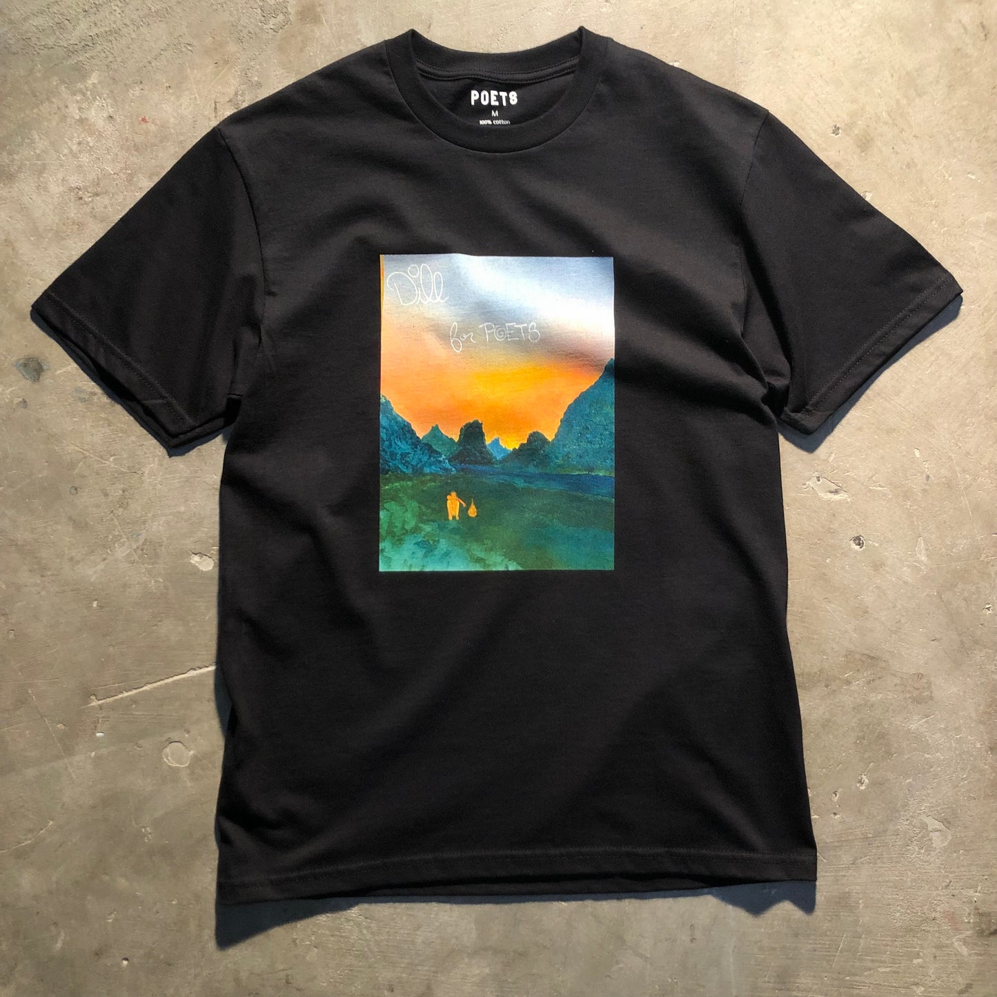 Poets - Dill Tee - Black