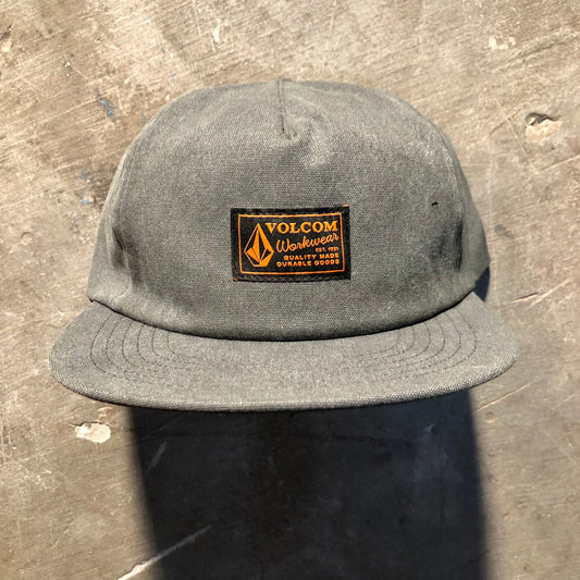 Volcom - Workwear Snapback Hat - Stealth Grey