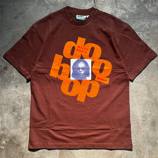 Butter Goods - Miles Davis Doo-Bop Tee - Brown
