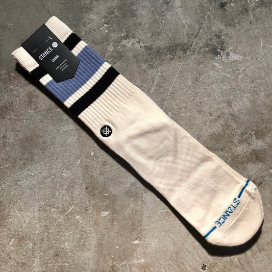 Stance Socks - Boyd St Crew Sock - Stone Blue