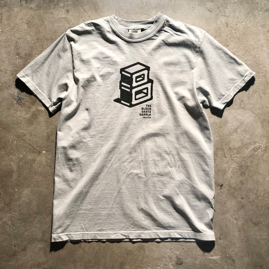 Block - Roots Centerpiece Logo Tee - Washed Sage