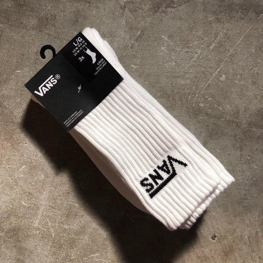Vans - Classic Crew Sock 3-Pack - White