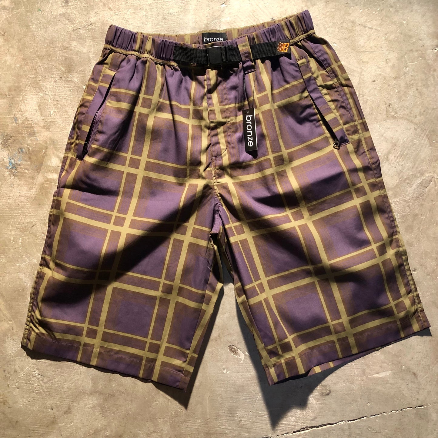 Bronze 56K - Plaid Short - Purple