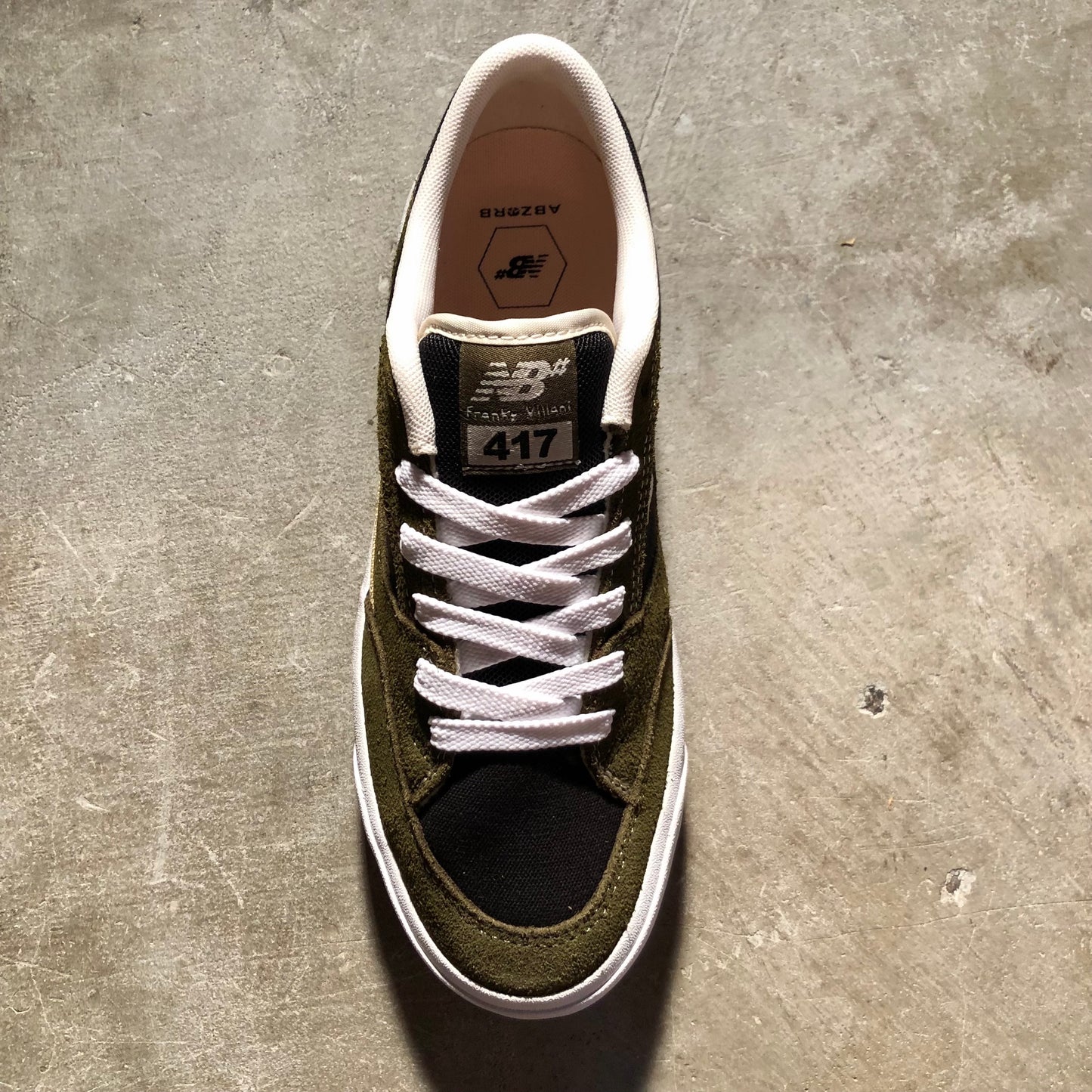 New Balance Numeric - Franky Villani 417 Low Shoe - Dark Olive / Black