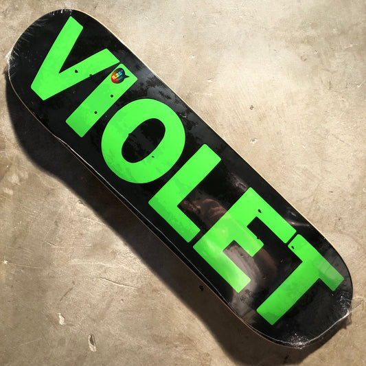 Violet - Stamp Deck - Black 8.25"