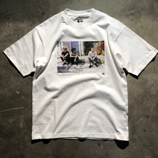 Vans - Skate Atiba Haze Curb Crew T-Shirt - White