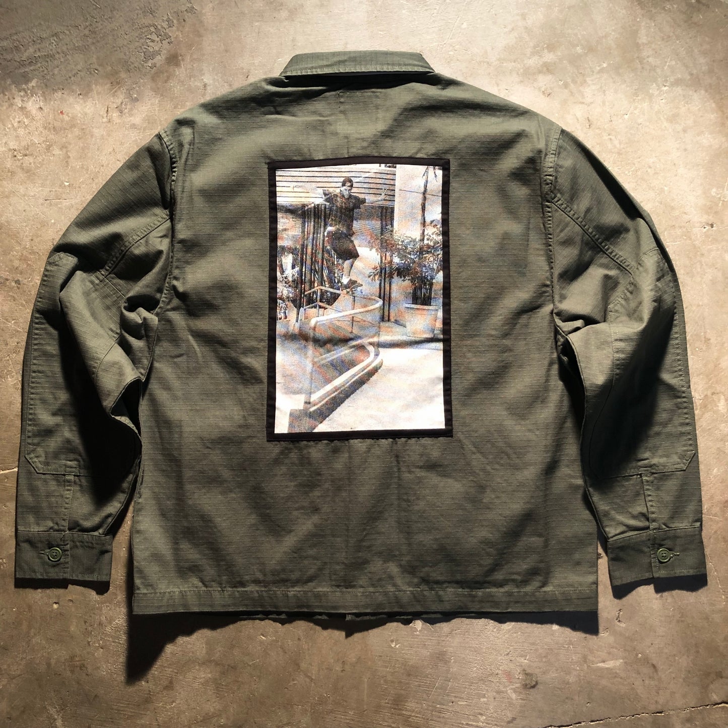 Vans - Skate Atiba Haze Military Overshirt - Pine
