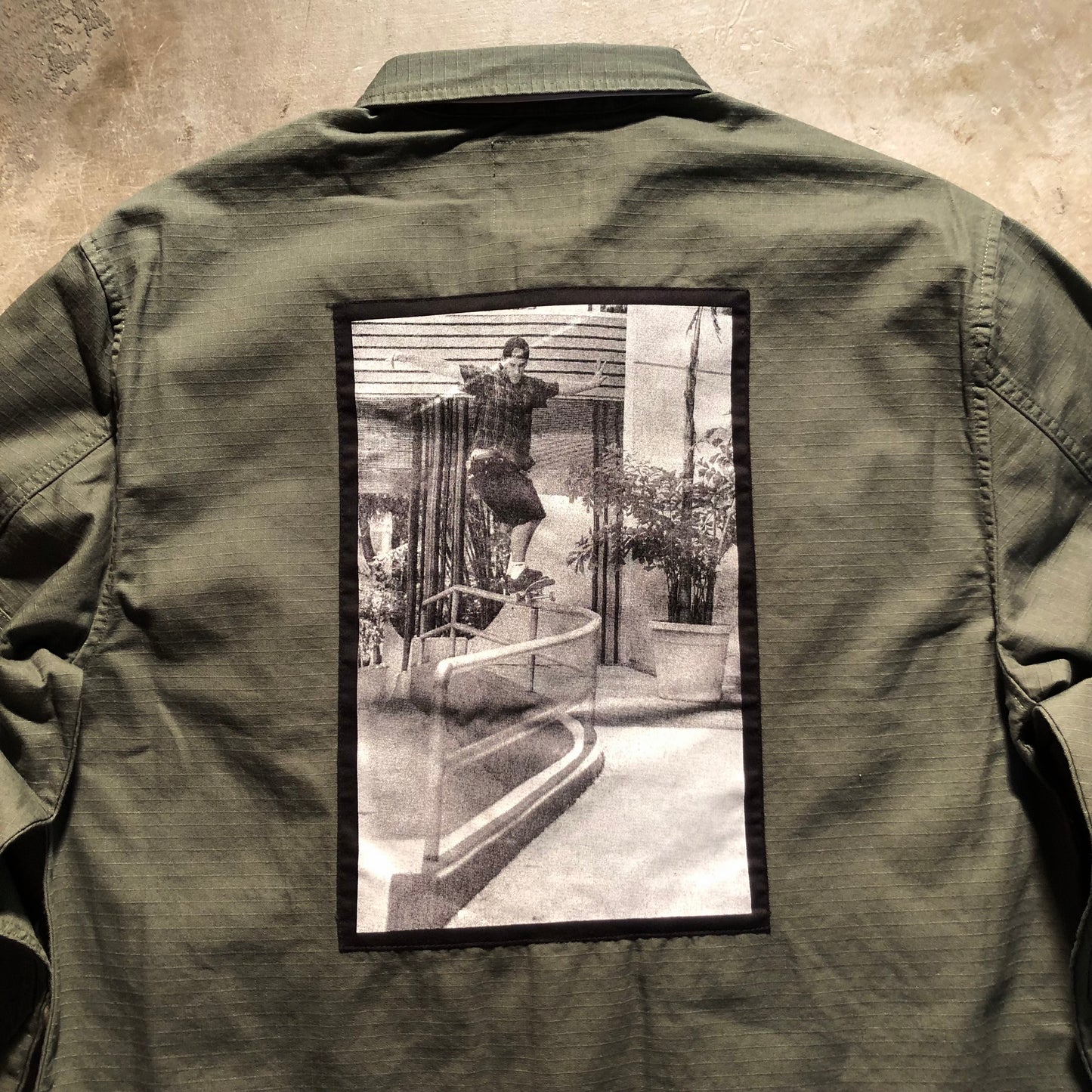 Vans - Skate Atiba Haze Military Overshirt - Pine
