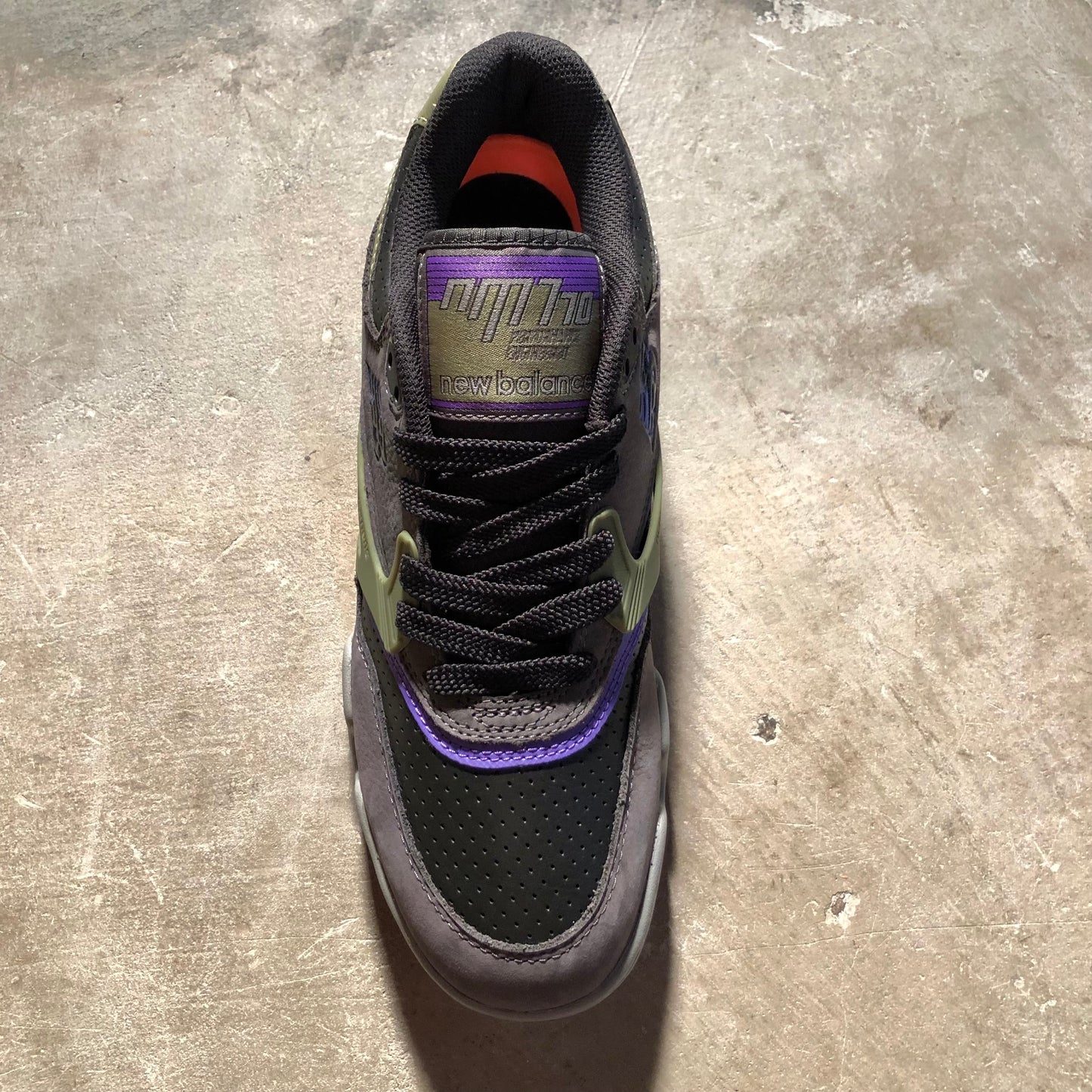 New Balance Numeric - 770 Shoe - Grey / Black / Purple
