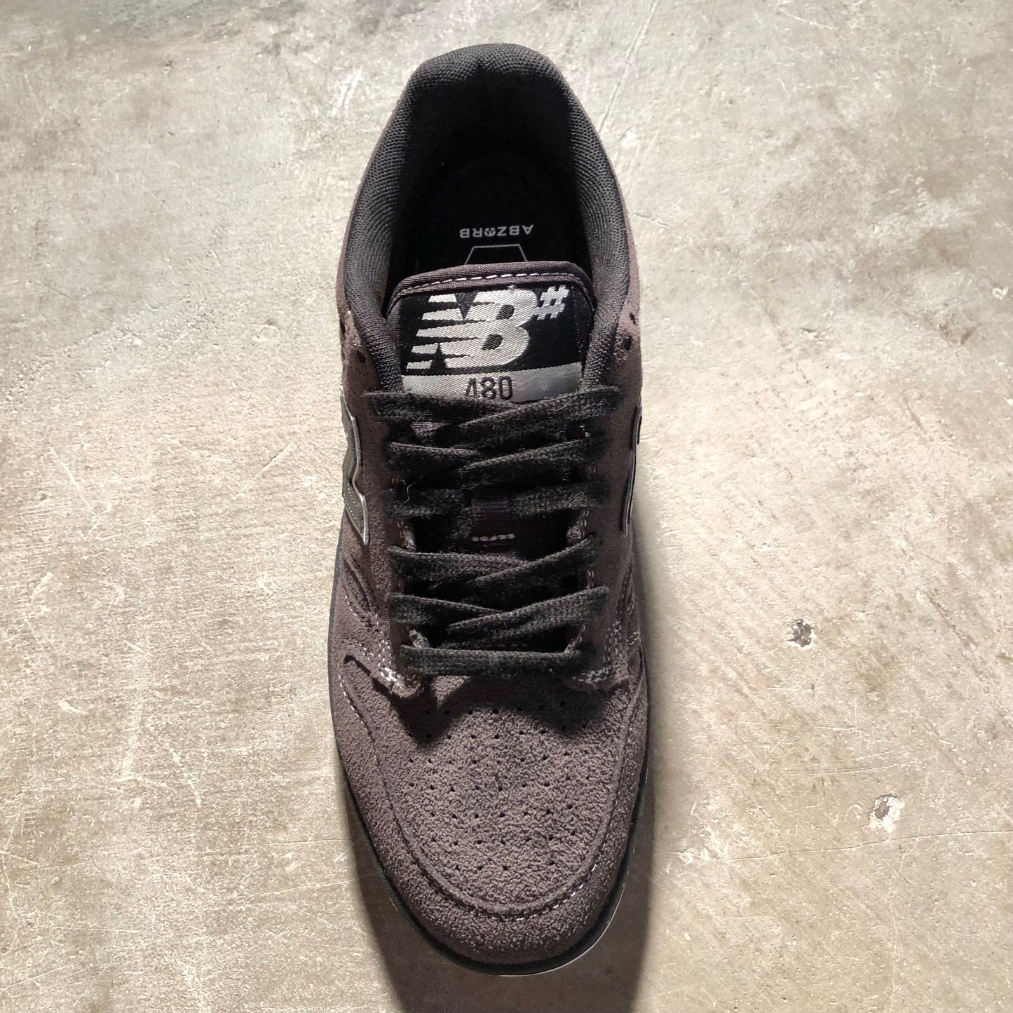 New Balance Numeric - 480 Shoe - Dark Grey / Black