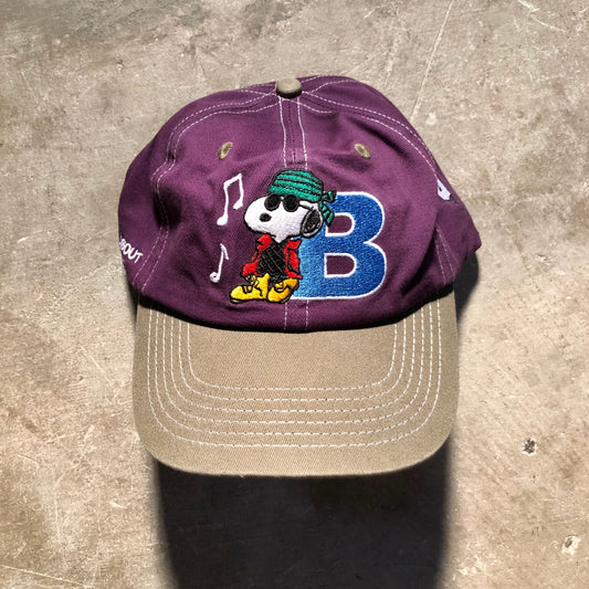 Butter Goods - Music Snapback Hat - Washed Purple / Fern