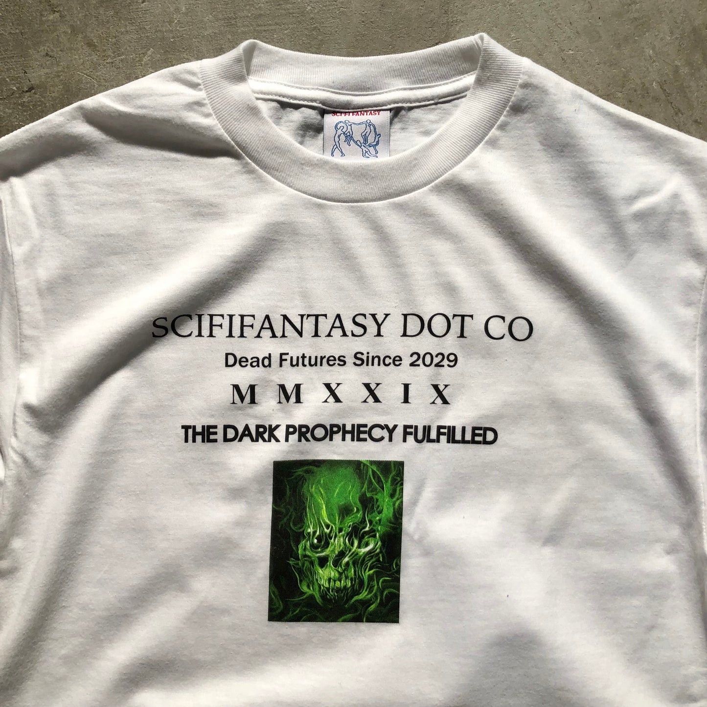 Sci-Fi Fantasy - Dark Prophecy T-Shirt - White