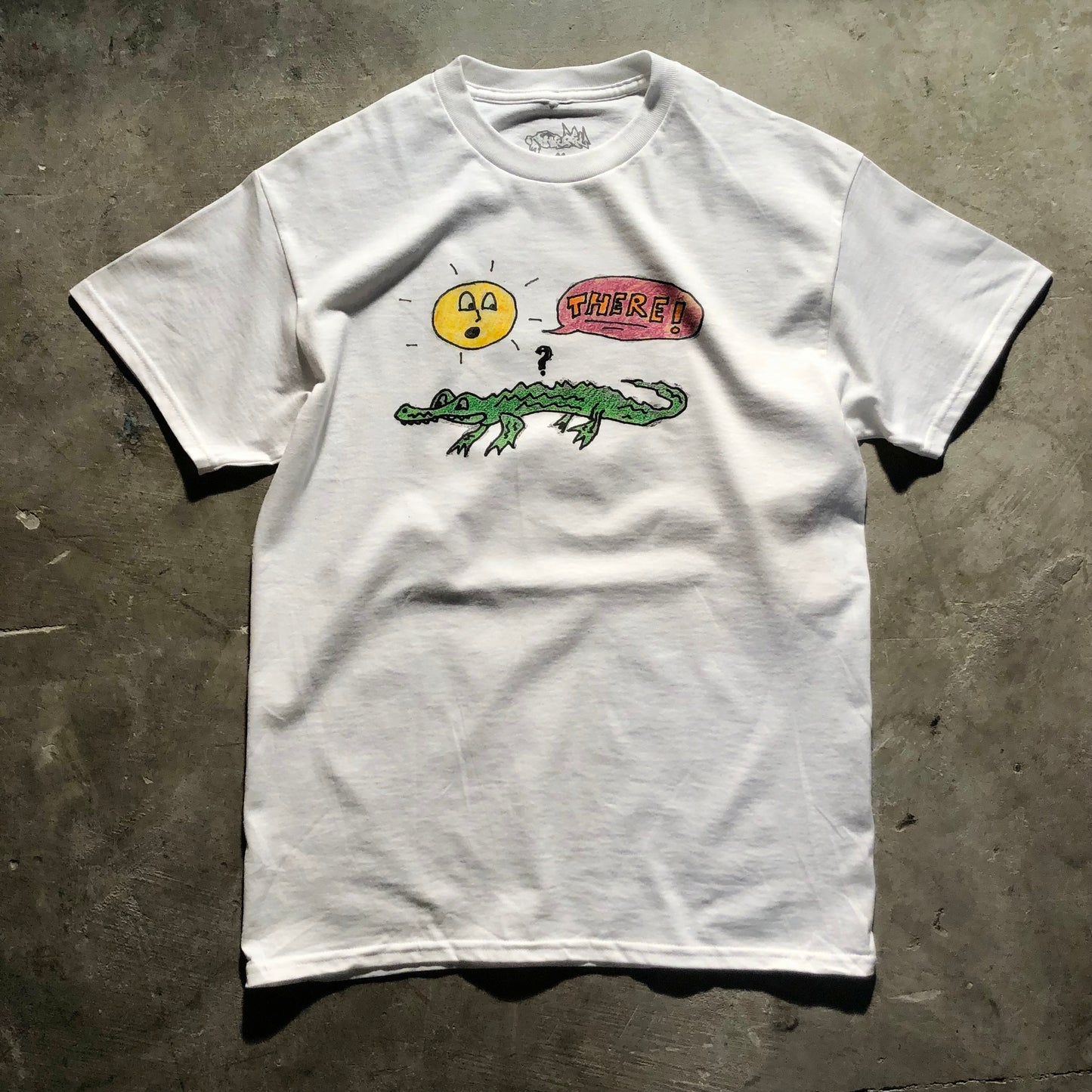 There Skateboards - Alligator T-Shirt - White