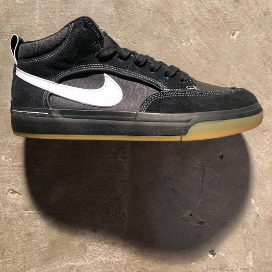 Nike SB - React Leo - Black / White - Black - Gum Light Brown