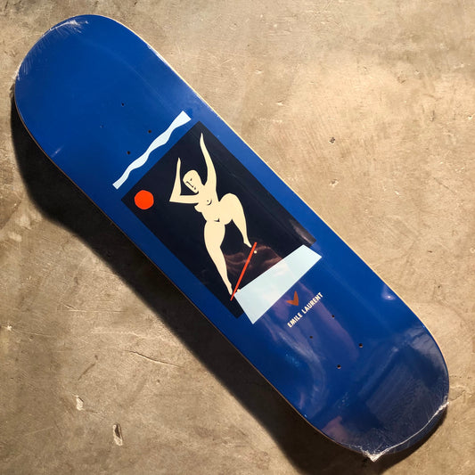 Polar Skate Co. - Emile Laurent Crooks Deck - Blue 8.5" (Short WB)