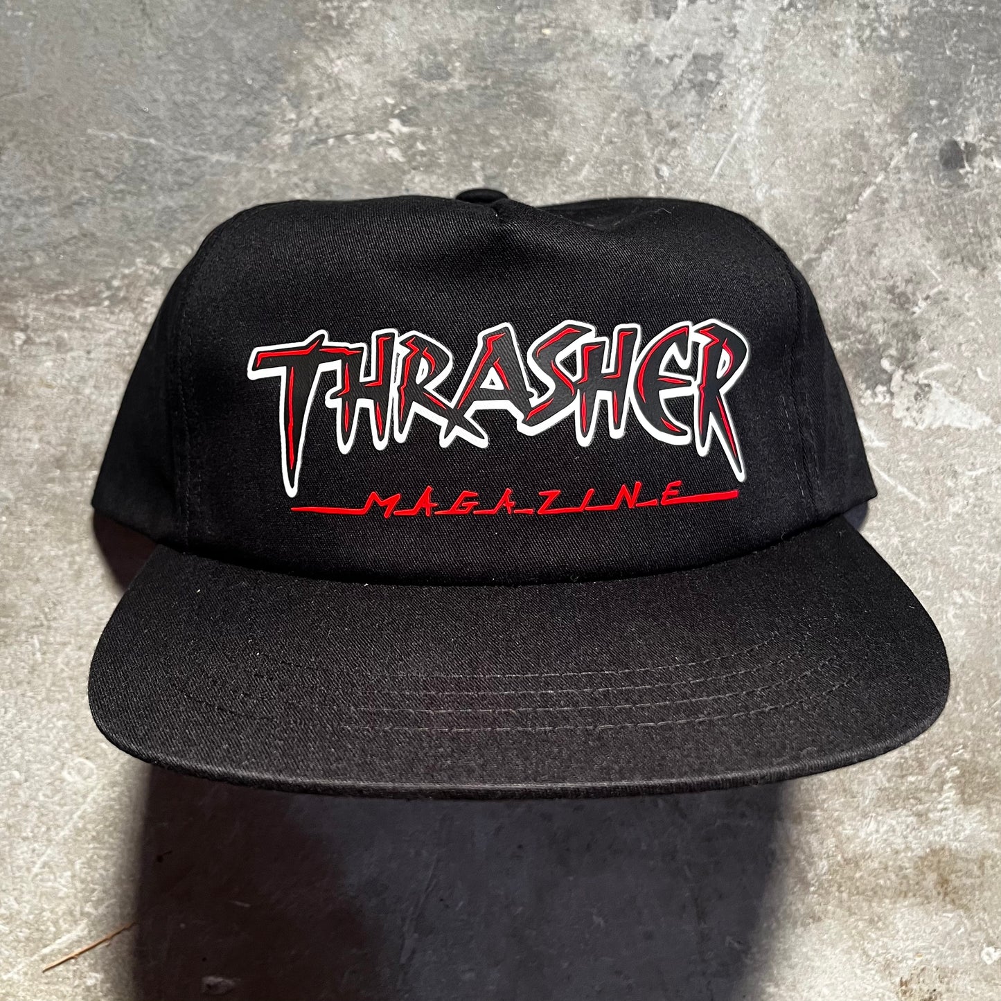Thrasher - Slash Snapback Hat - Black