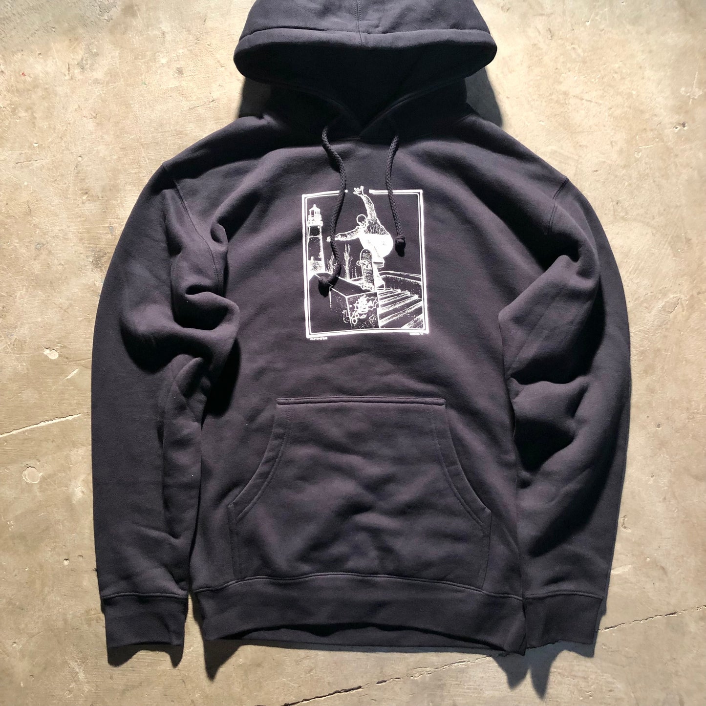 Anti-Hero Skateboards - BA by Lance Hoodie - Navy