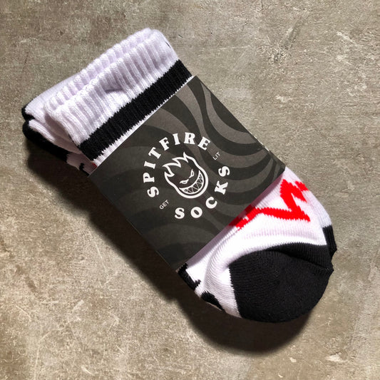 Spitfire - Classic '87 Bighead Sock - White / Red / Black