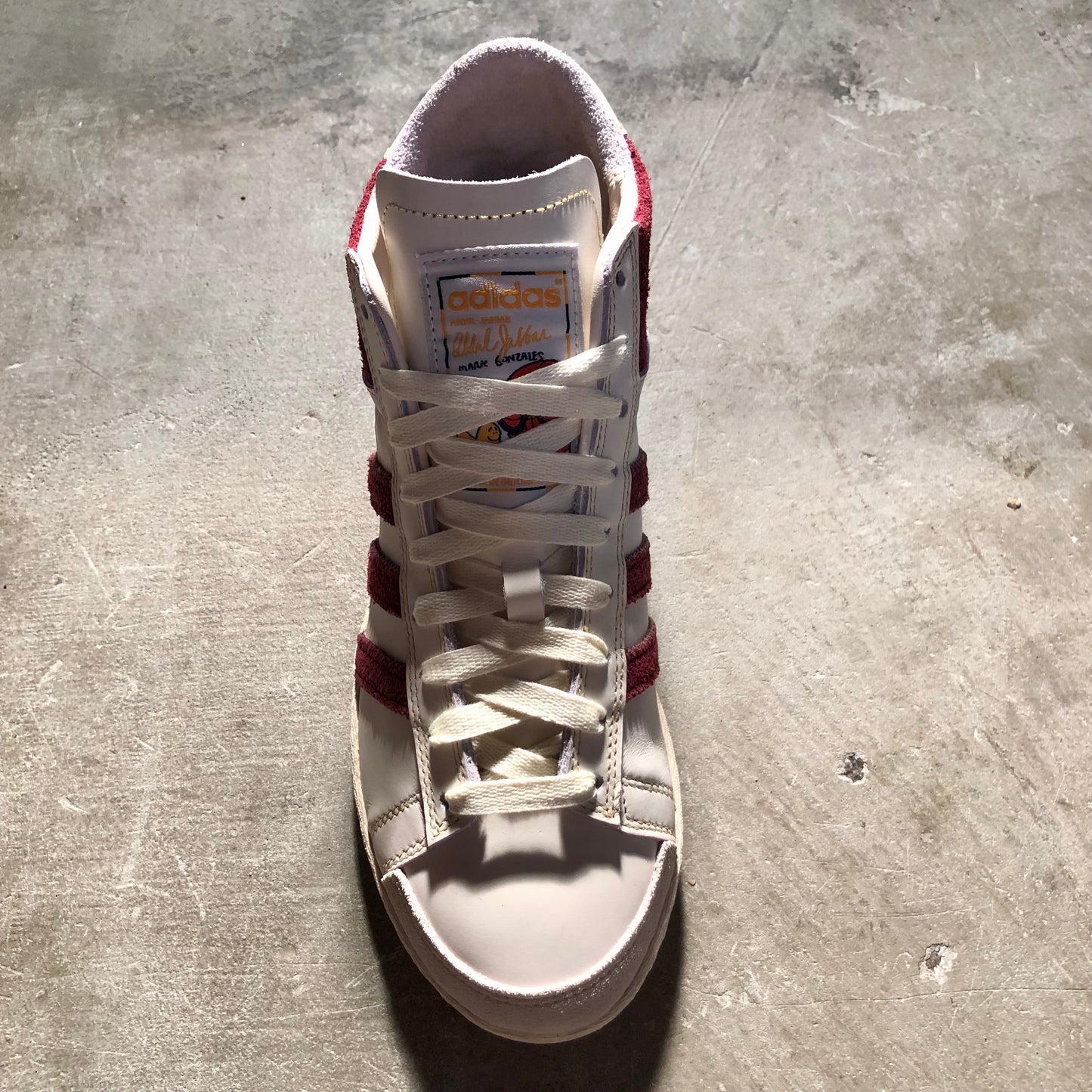 Adidas - Mark Gonzalez Jabbar Hi - Alumina / Chalk White / Shadow Red