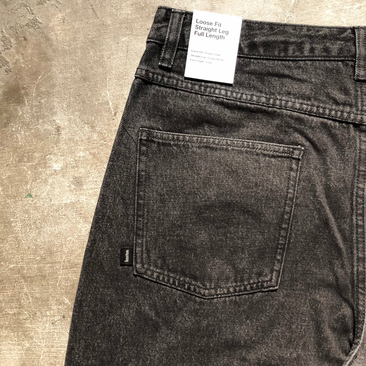 Nike SB - Eric Koston Loose Denim Skate Pants - Black