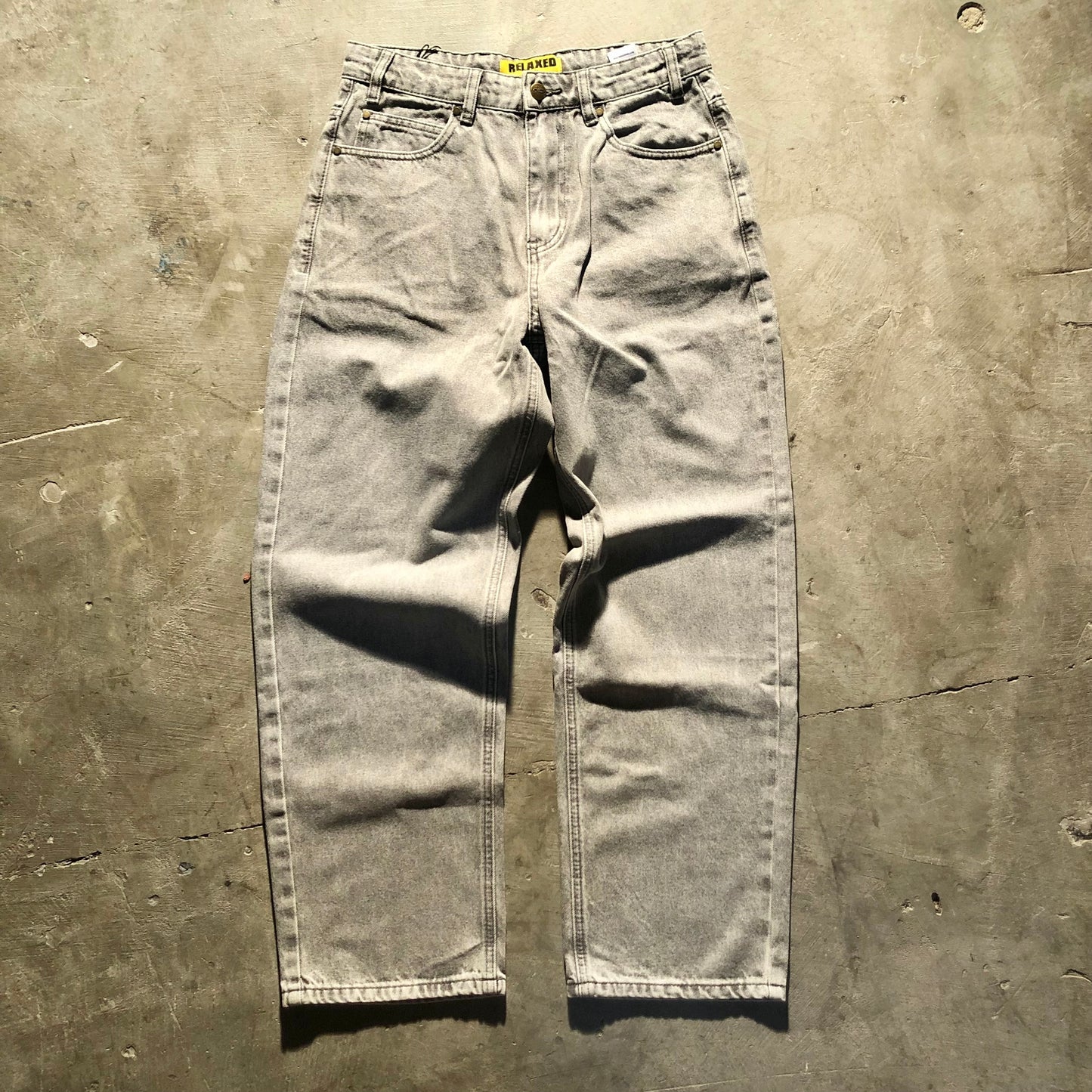 Butter Goods - Racer Denim Jeans - Grey Wash
